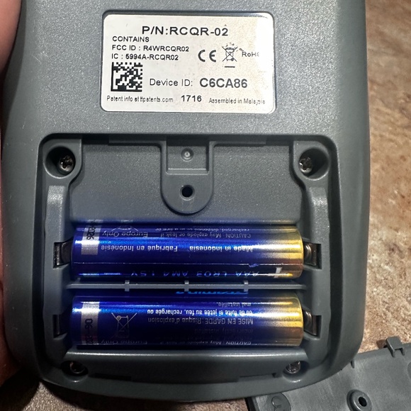 QT2 Turning Technologies Clicker RCQR-02 ResponseCard Keypad - Picture 6 of 9